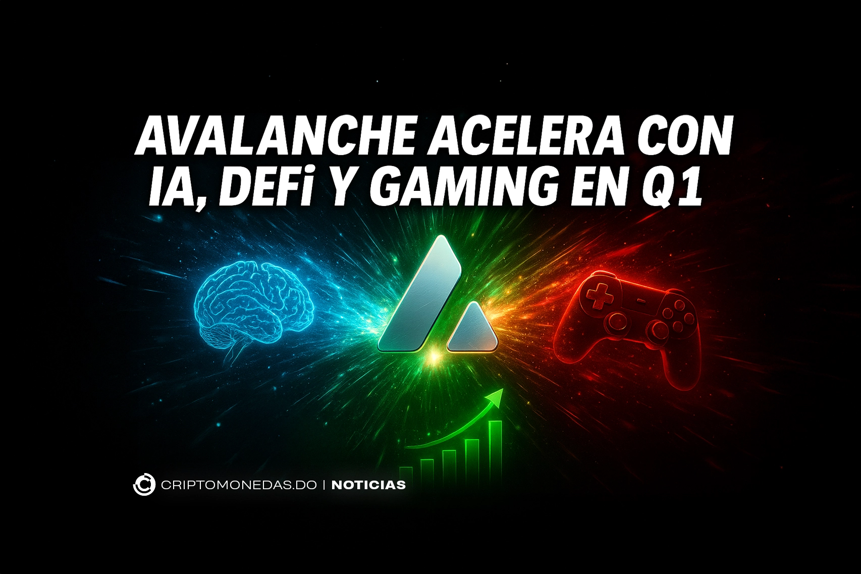 Avalanche acelera con IA, DeFi y gaming en Q1